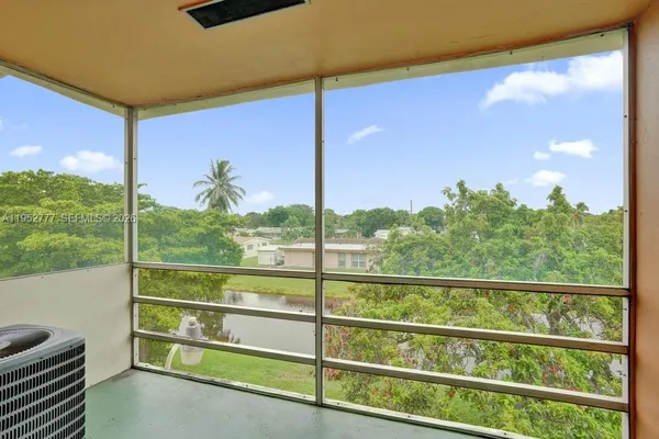 a view of a from a window