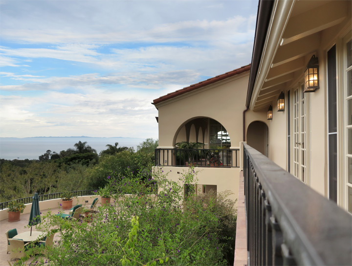 467 Lanai Road Montecito, CA 93108 - Photo 7 of 16 View Wraparound Balcony