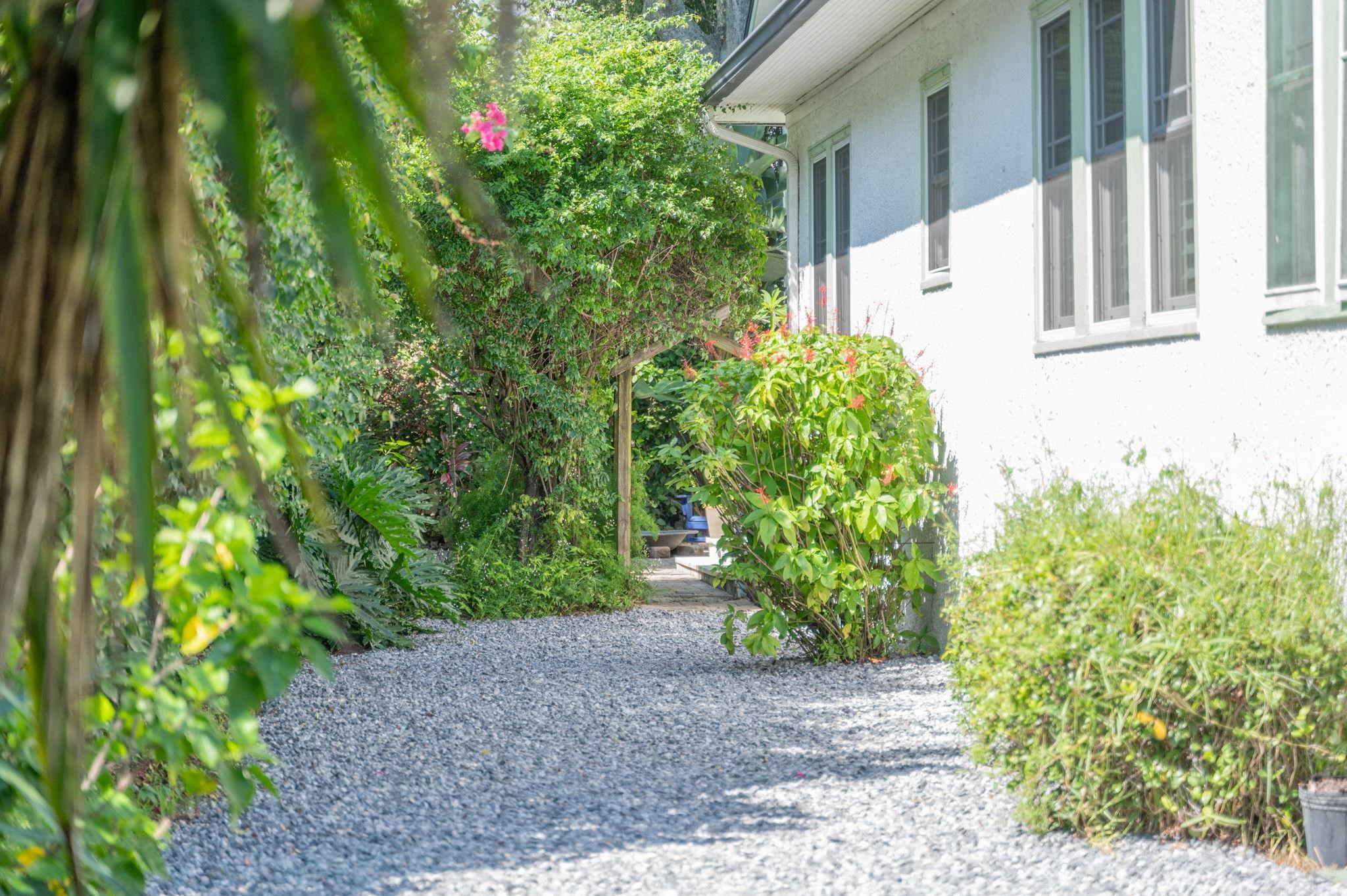 20 Riberia Street St. Augustine, FL 32084 - Photo 50 of 56 a view of a pathway in outside of the house