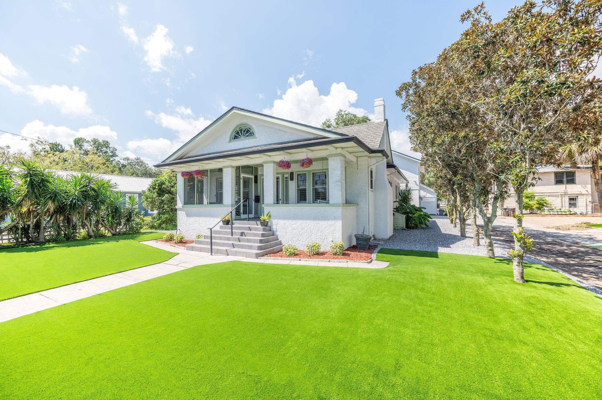 20 Riberia Street St. Augustine, FL 32084 - Photo 5 of 56 a view of a house with a yard porch and sitting area