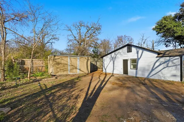 a view of a house with a snow