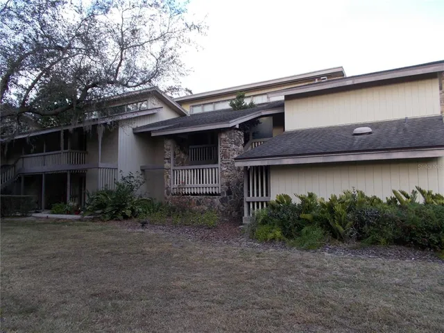 a front view of a house with balcony