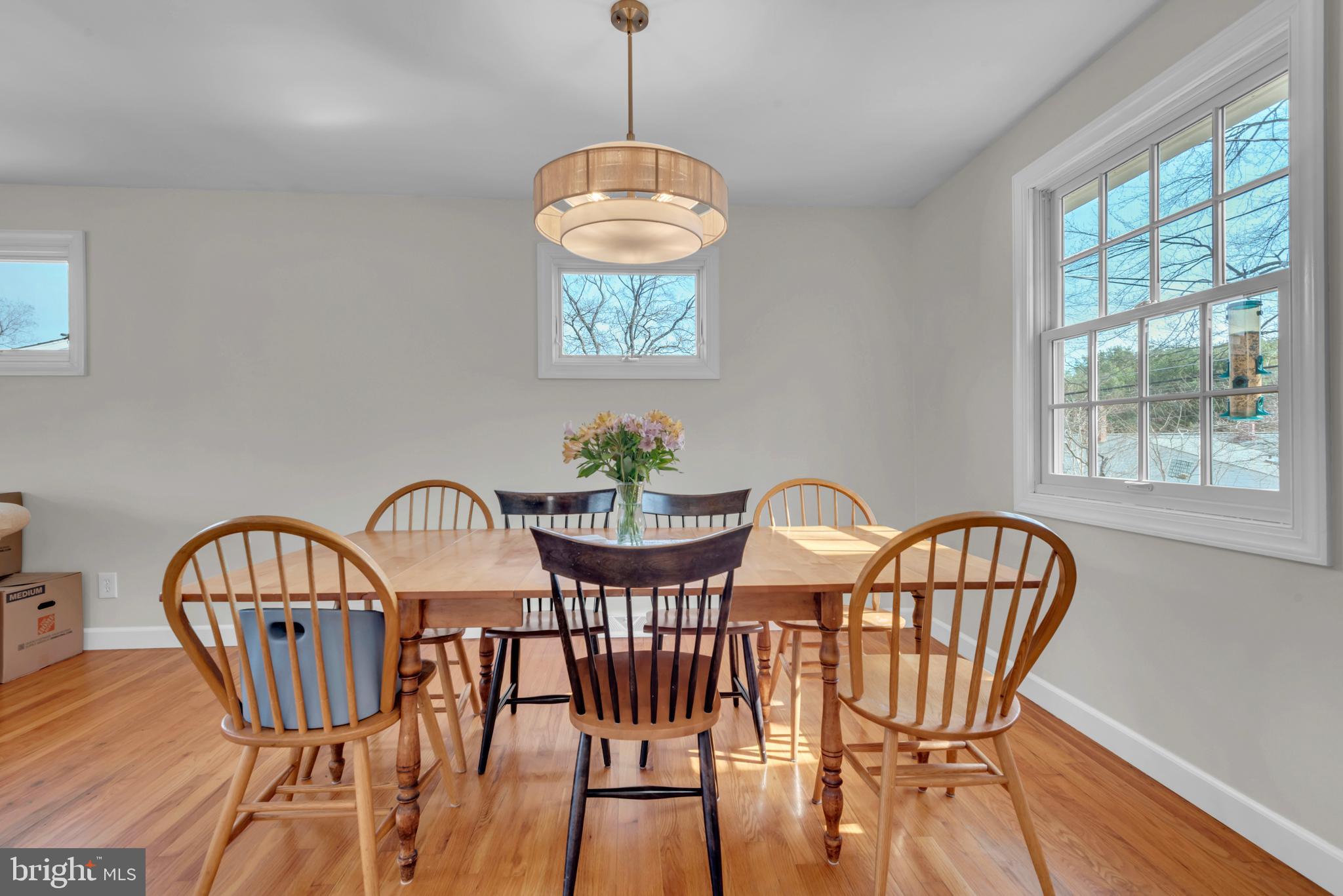 5 Spring Haven Court Severna Park, MD 21146 - Photo 9 of 35 a view of a dining room with furniture window and wooden floor