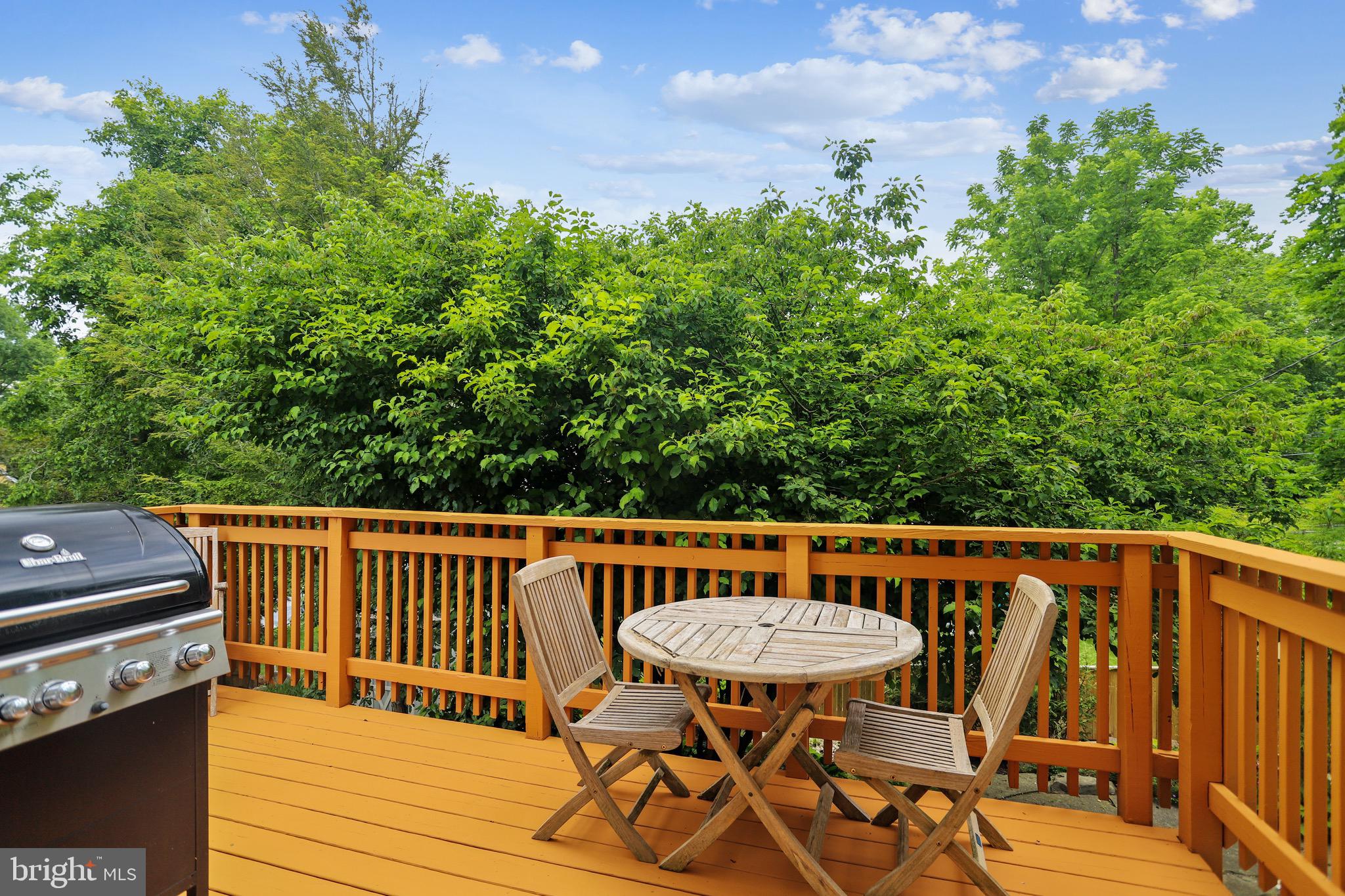 1512 Berwick Road Towson, MD 21204 - Photo 37 of 49 Elevated back deck offers lovely views