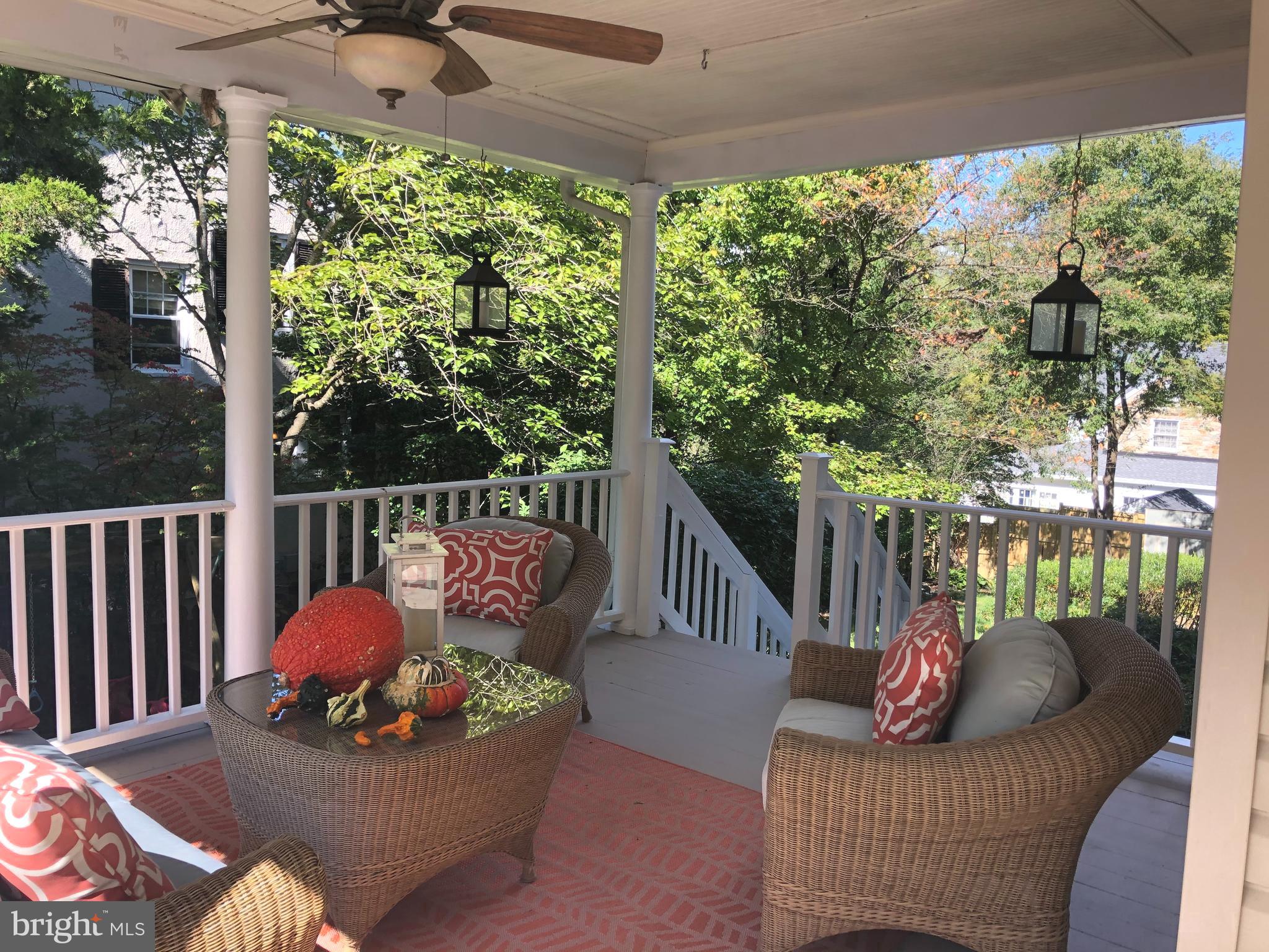 1512 Berwick Road Towson, MD 21204 - Photo 46 of 49 Wrap around porch walks down to back yard