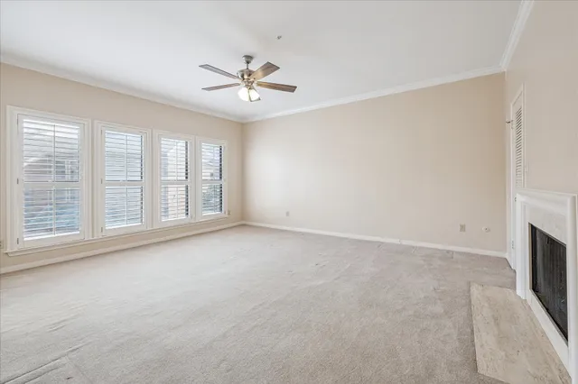 a bathroom with a granite countertop sink a mirror and a shower