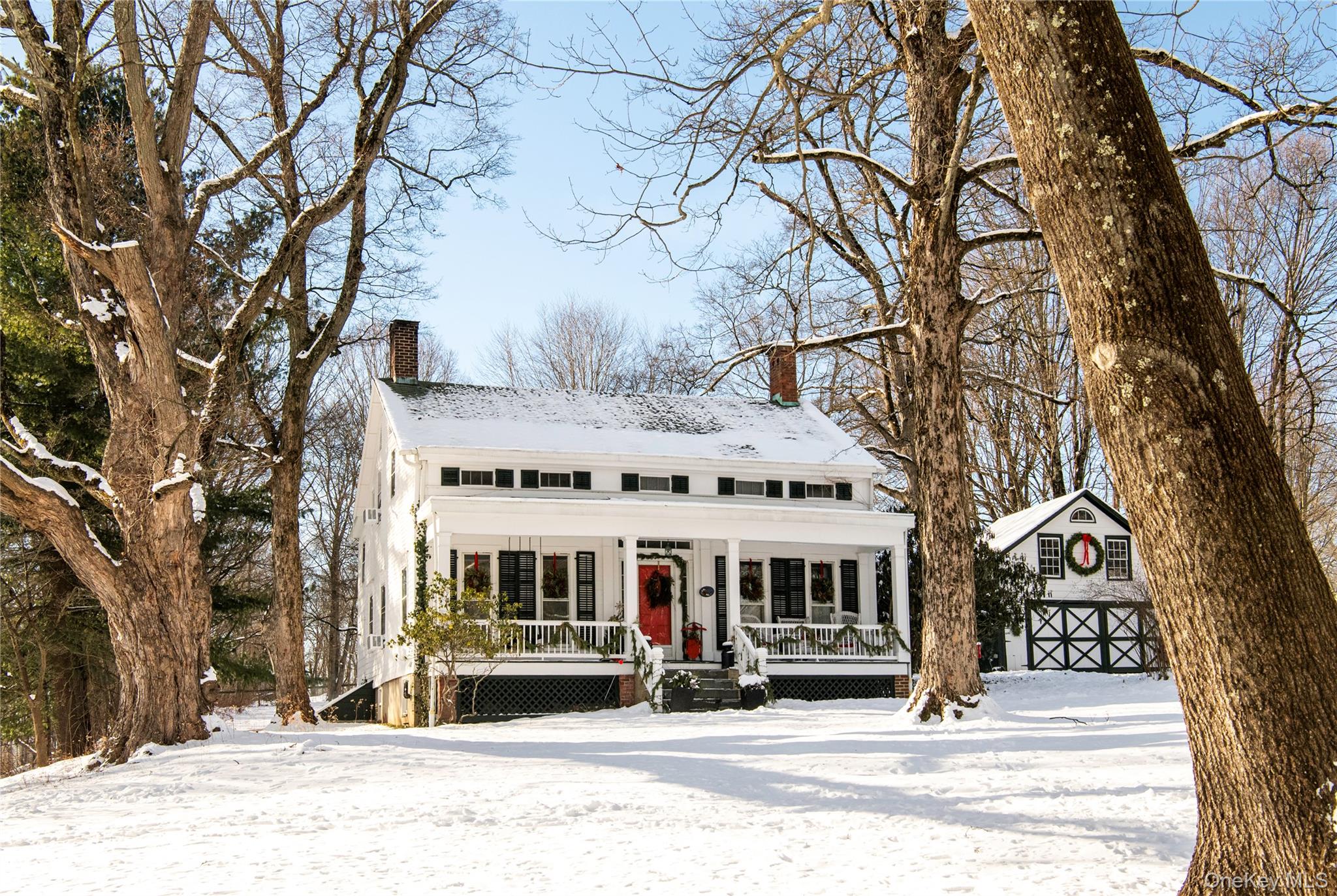 28 Barnes Road Ossining, NY 10562 - Photo 30 of 34 a front view of a building with a tree