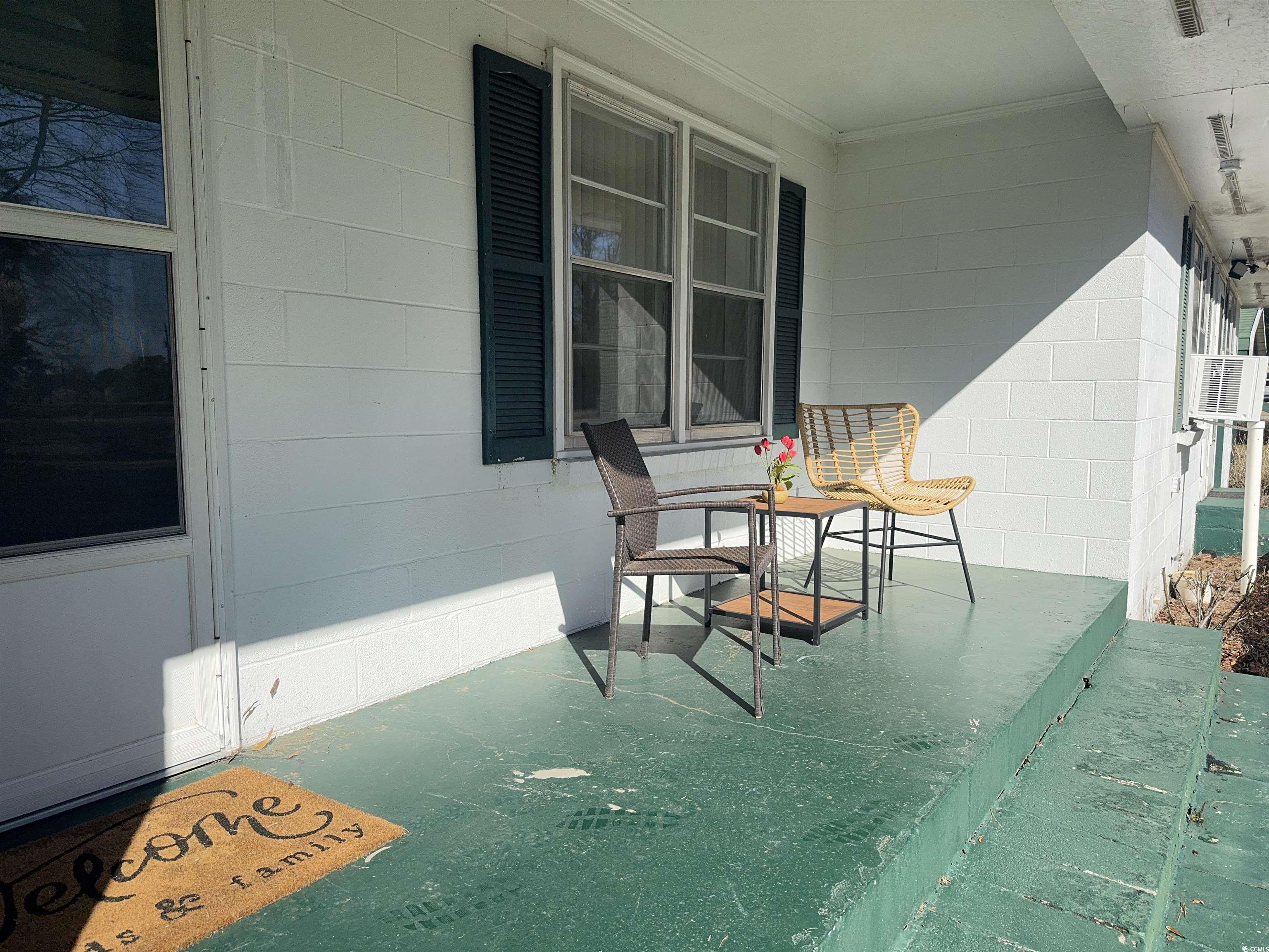 1861 Jenerette Street Mullins, SC 29574 - Photo 23 of 36 View of patio / terrace featuring a porch