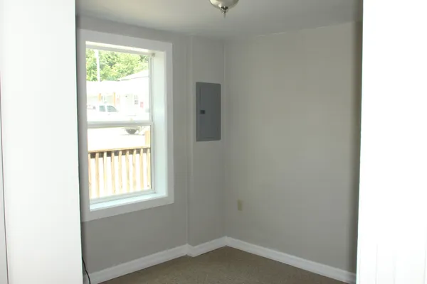 a small space with a window
