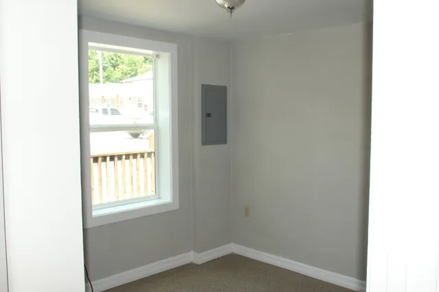 a small space with a window