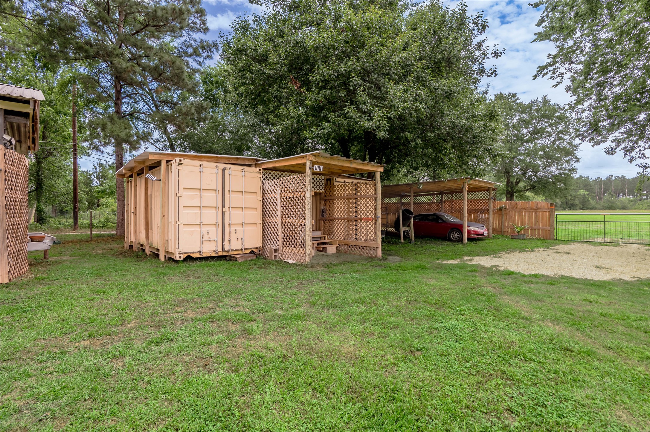 159 Pecan Avenue Groveton, TX 75845 - Photo 16 of 27 a view of a house with backyard