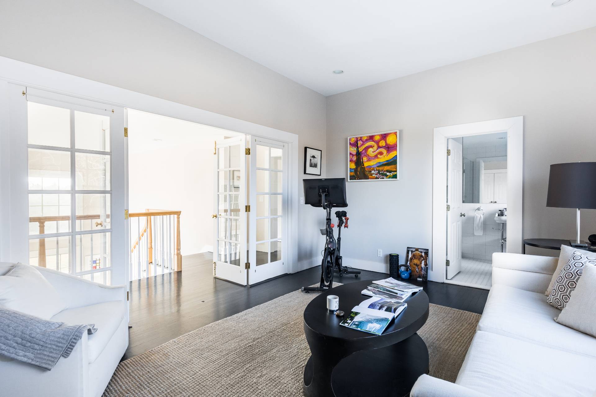 Undisclosed Address Bridgehampton, NY 11932 - Photo 12 of 22 a living room with furniture and a large window