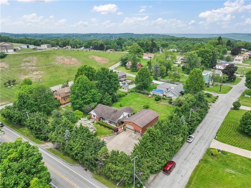 2102 Darlington Road Beaver Falls, PA 15010 - Photo 2 of 41 an aerial view of house with yard swimming pool and outdoor seating