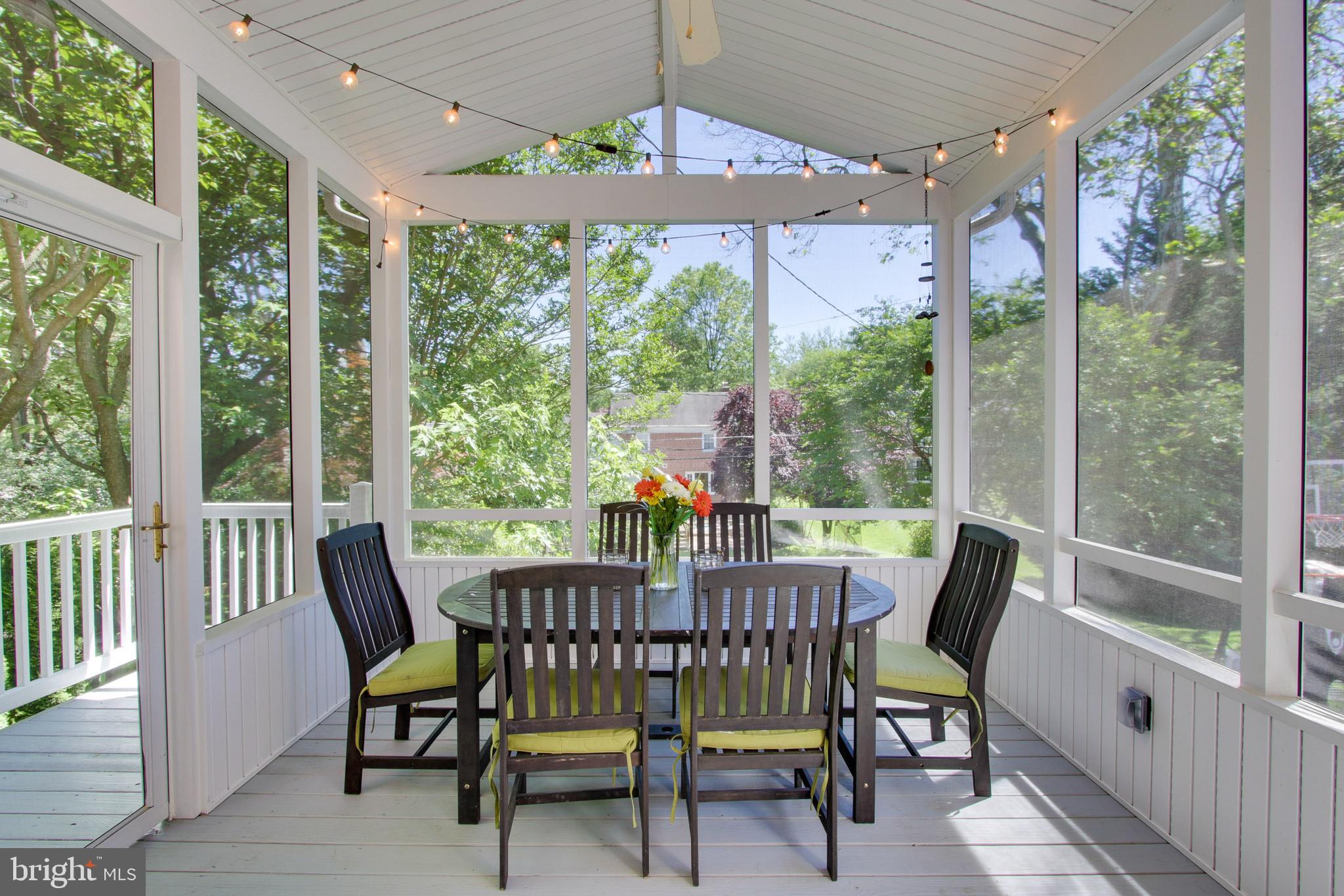 607 Worcester Road Baltimore, MD 21286 - Photo 22 of 42 a view of a patio with a table chairs and backyard