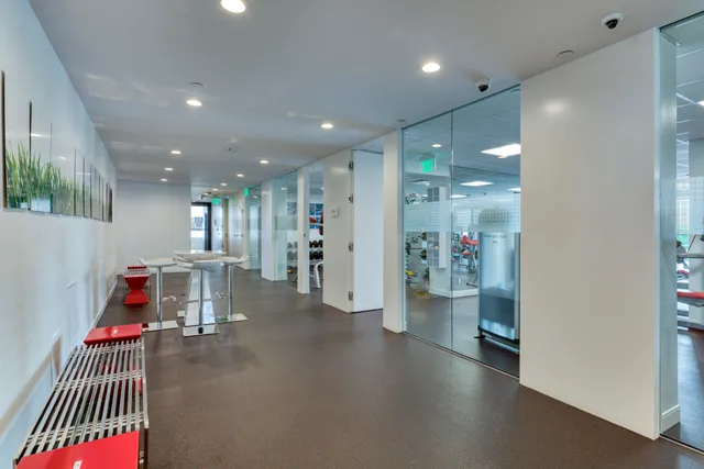 a room with furniture and a wooden floor