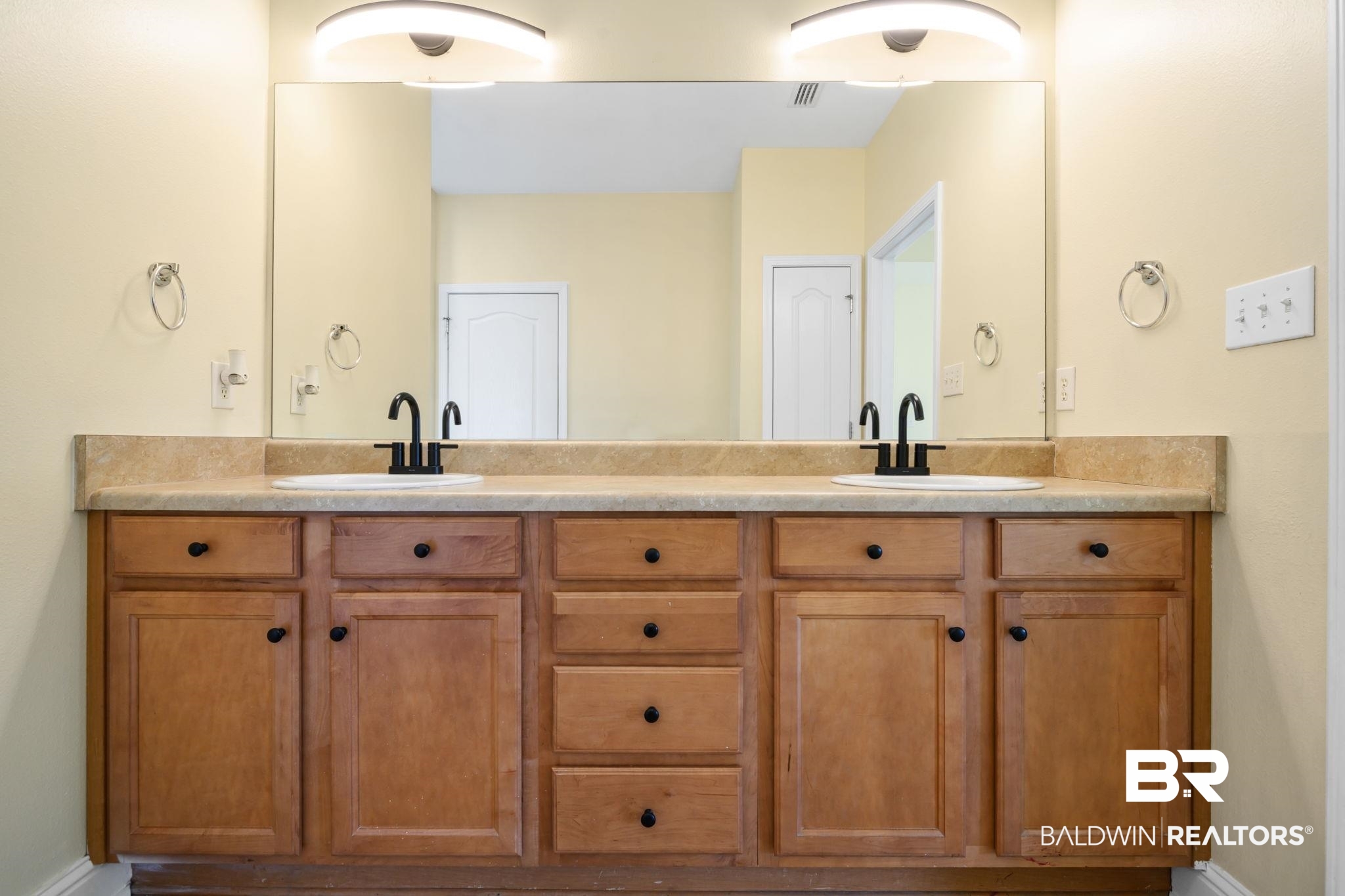 25234 Fairfax Road Daphne, AL 36526 - Photo 22 of 45 Bathroom with baseboards and double vanity