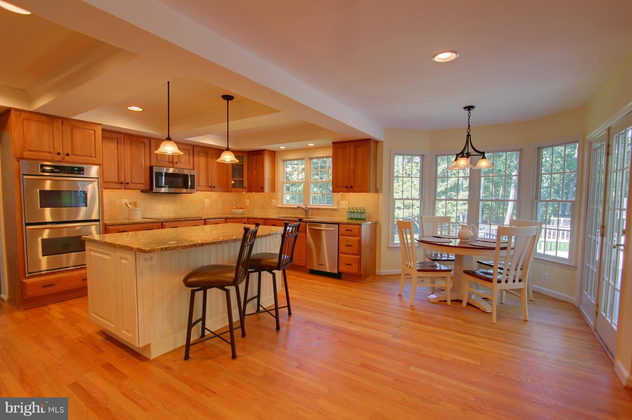 10228 Scaggsville Road Laurel, MD 20723 - Photo 11 of 30 Huge island and cozy breakfast nook.