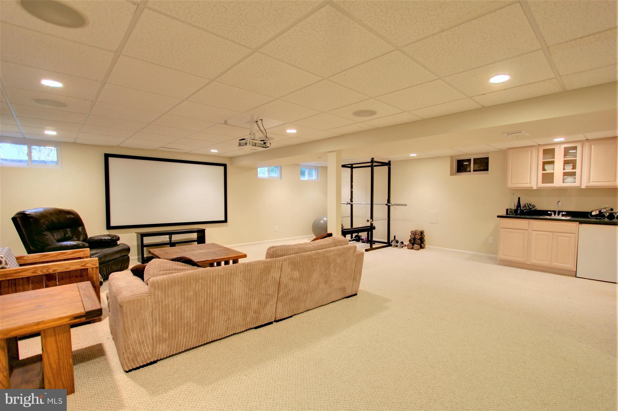 10228 Scaggsville Road Laurel, MD 20723 - Photo 27 of 30 Lower level rec room with tremendous space.