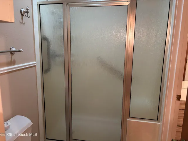 a bathroom with a toilet