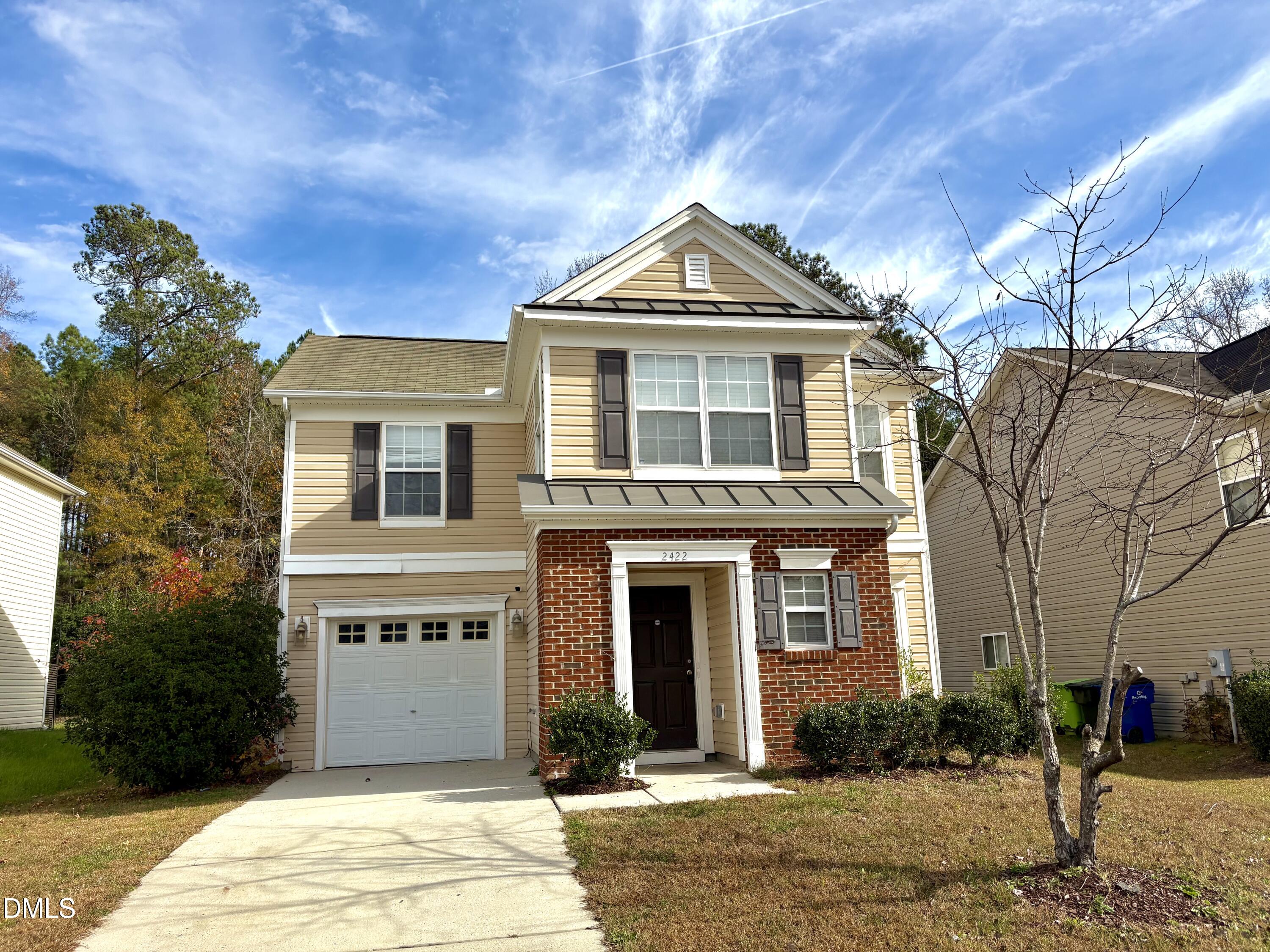2422 Quarry Ridge Lane Raleigh, NC 27610 - Photo 1 of 10 a front view of a house