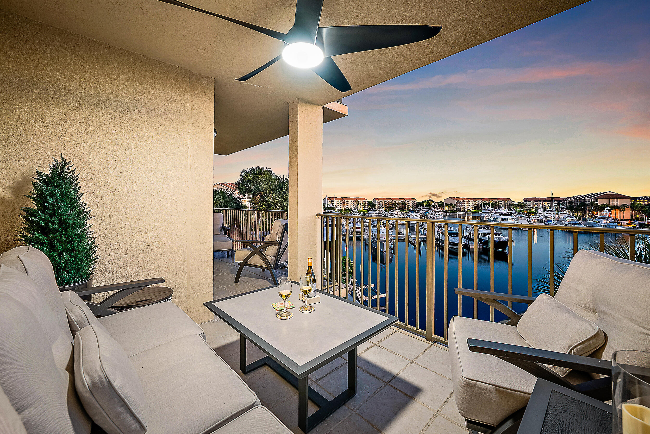 1601 Marina Isle Way, Unit 402 Jupiter, FL 33477 - Photo 20 of 37 Sunset Views