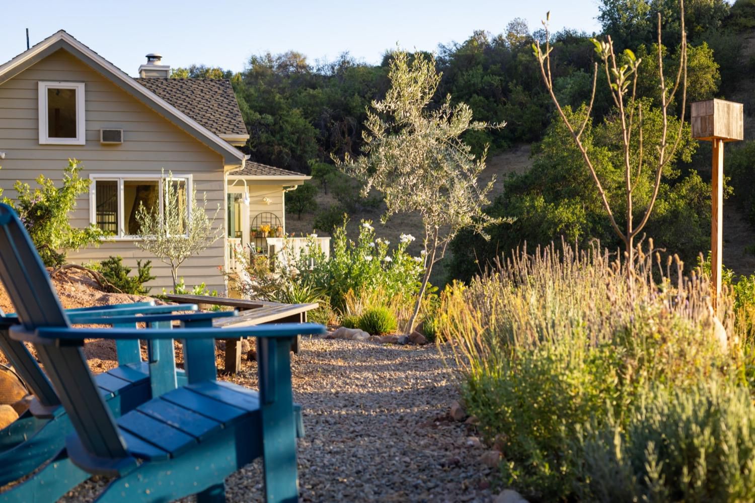 1368 Farnham Road Ojai, CA 93023 - Photo 5 of 31 a view of house with backyard and sitting area