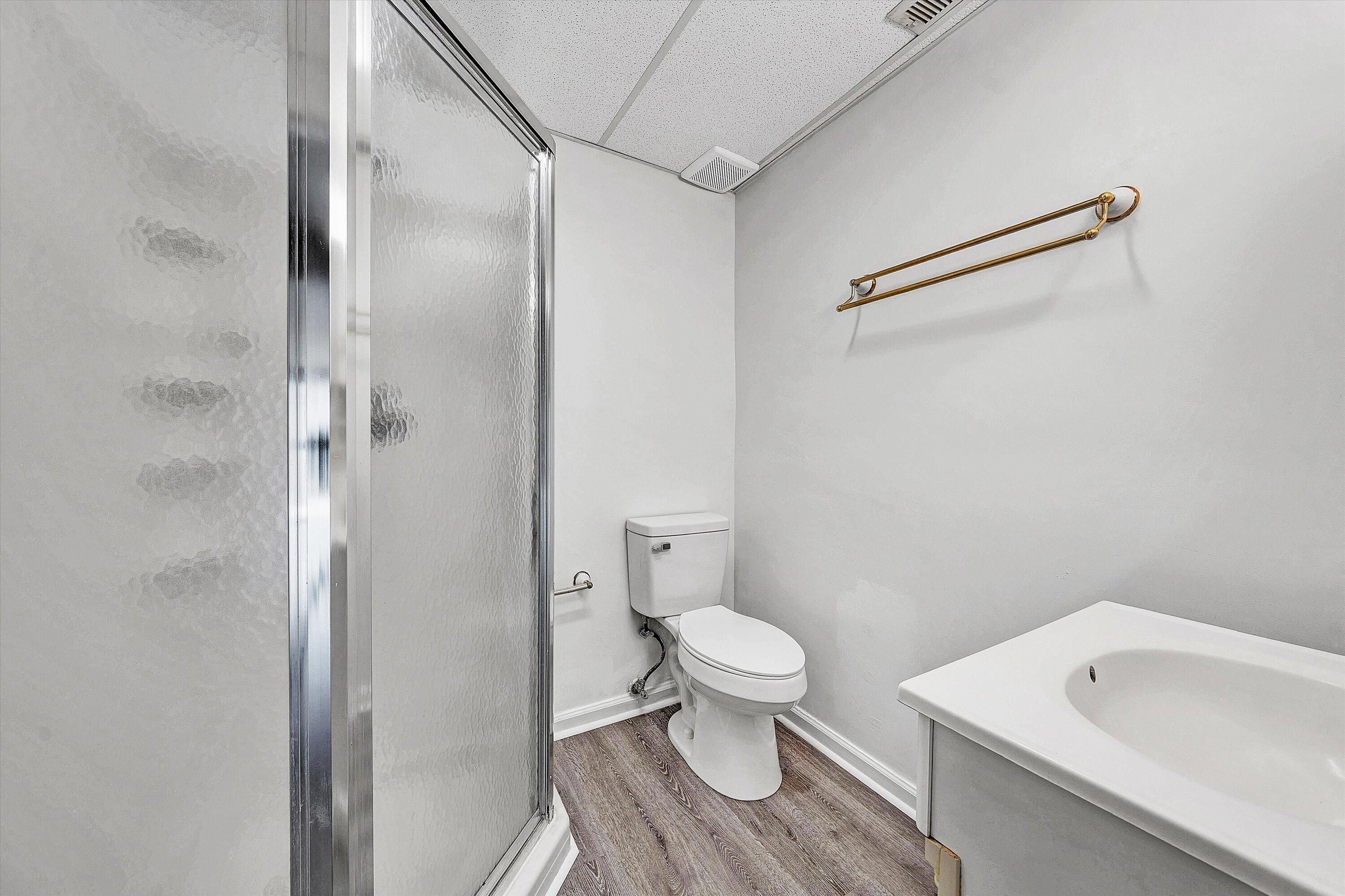 7313 Maple Court Southwest Roanoke, VA 24018 - Photo 30 of 38 a bathroom with a sink and a toilet