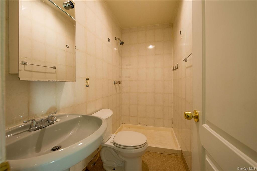 304 Wade Road Liberty, NY 12754 - Photo 20 of 35 a bathroom with a sink a toilet and shower
