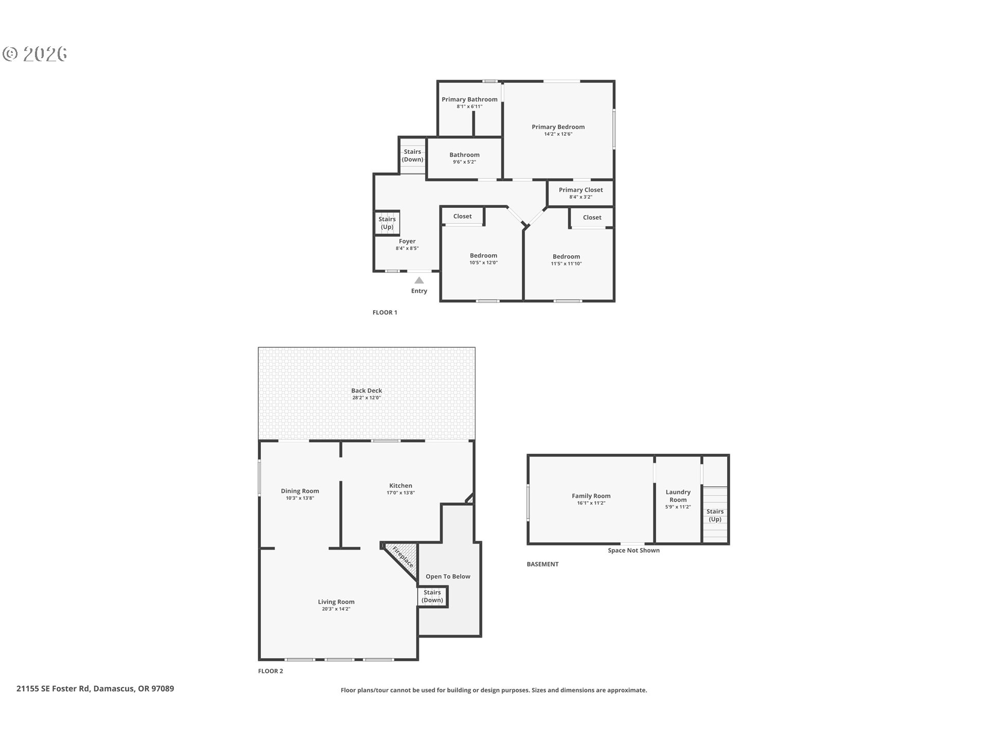21155 Southeast Foster Road Damascus, OR 97089 - Photo 48 of 48 a picture of a floor plan