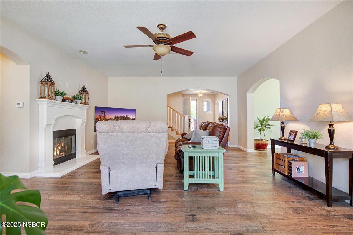 561 Andromeda Drive Lompoc, CA 93436 - Photo 14 of 54 a living room with furniture and a fireplace