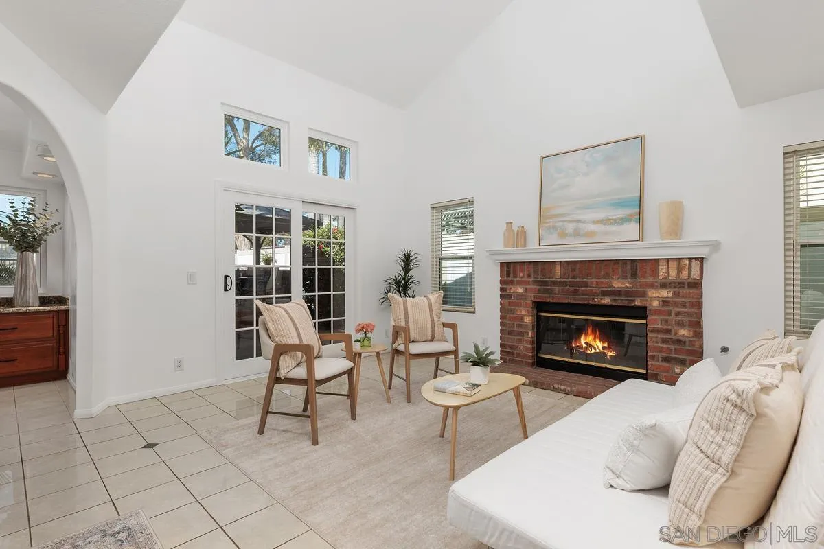 2016 Sequoia Street San Marcos, CA 92078 - Photo 14 of 50 a living room with furniture and a fireplace