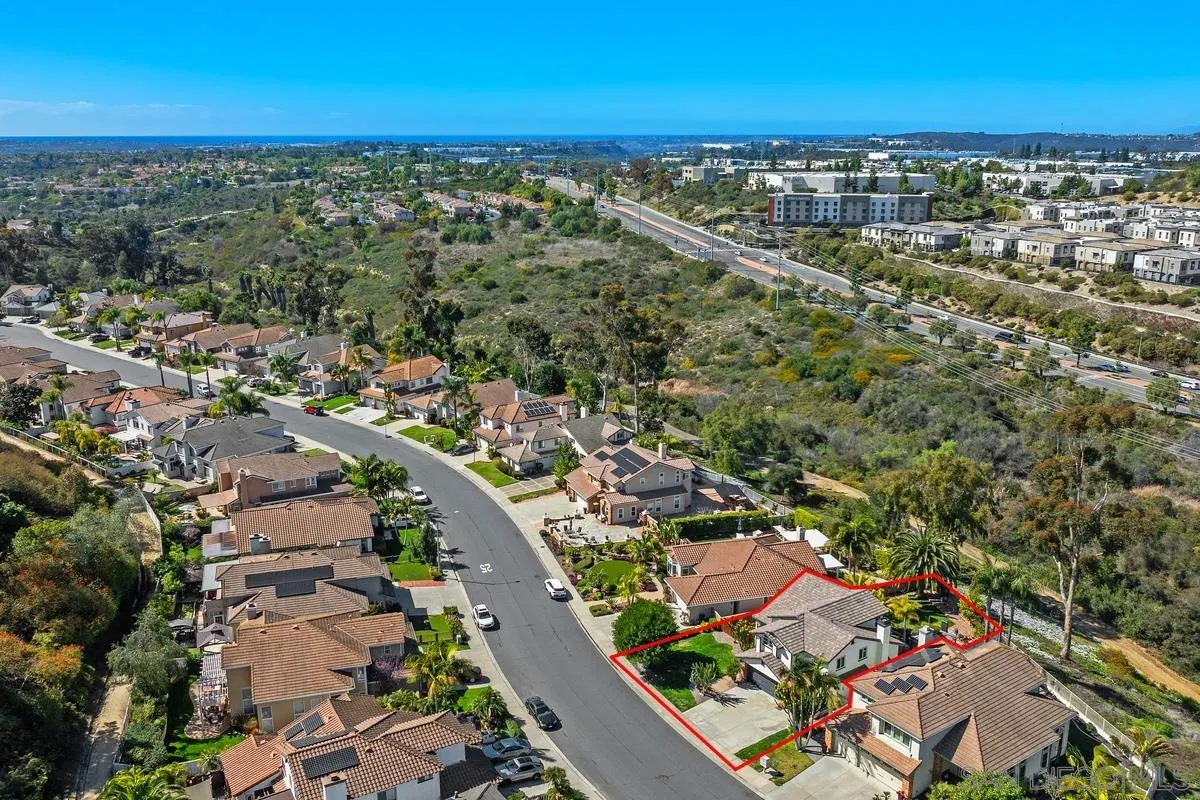2016 Sequoia Street San Marcos, CA 92078 - Photo 40 of 50 an aerial view of residential building with outdoor space