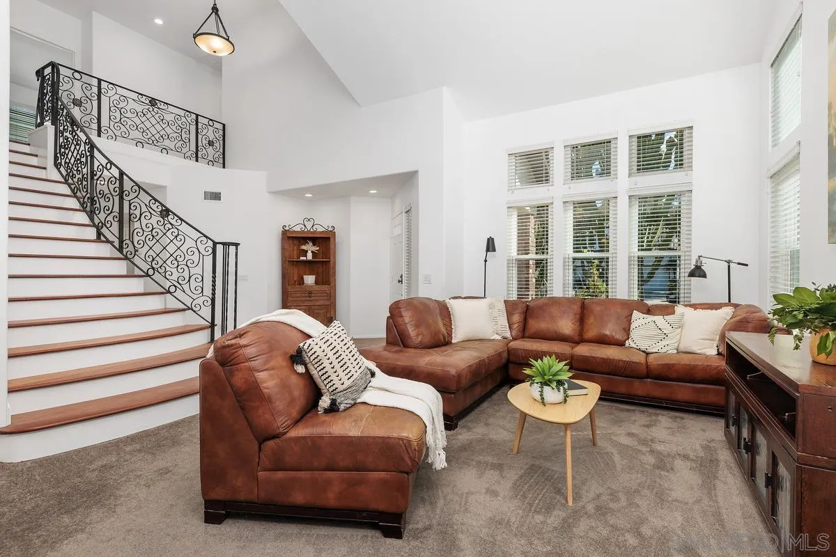 2016 Sequoia Street San Marcos, CA 92078 - Photo 10 of 50 a living room with furniture and a potted plant