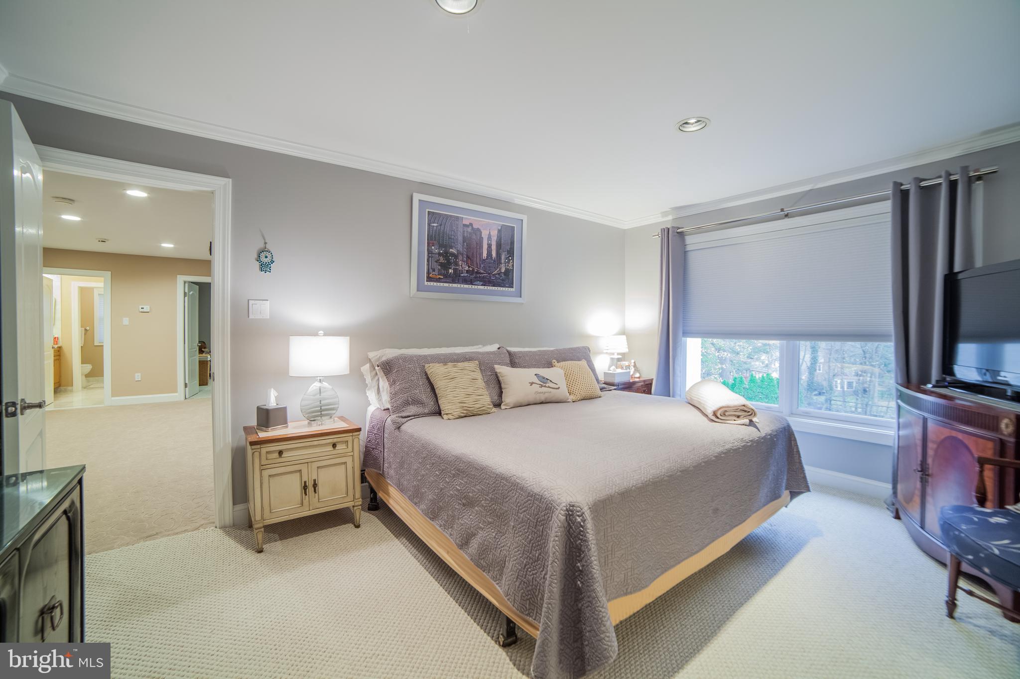 533 North Spring Mill Road Villanova, PA 19085 - Photo 22 of 40 Bedroom 3 w/ en suite