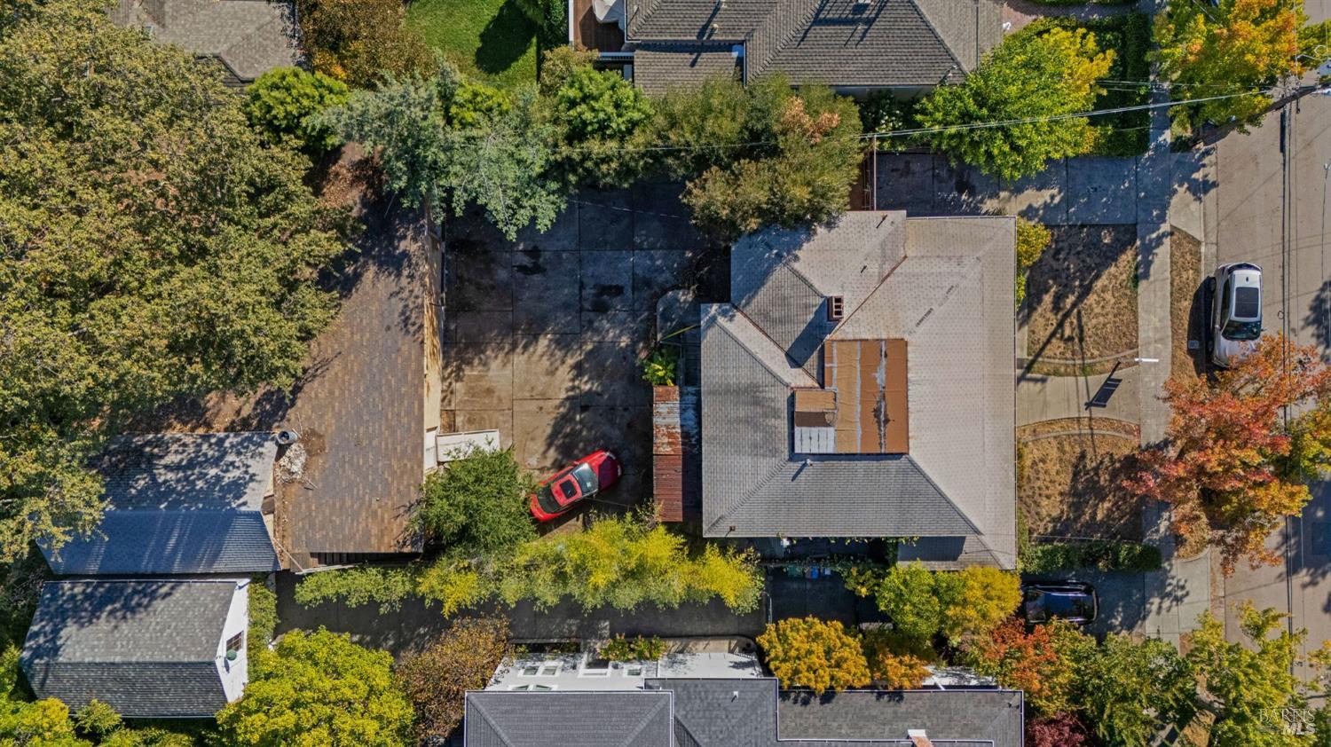 226 Bayview Street San Rafael, CA 94901 - Photo 20 of 57 an aerial view of a house