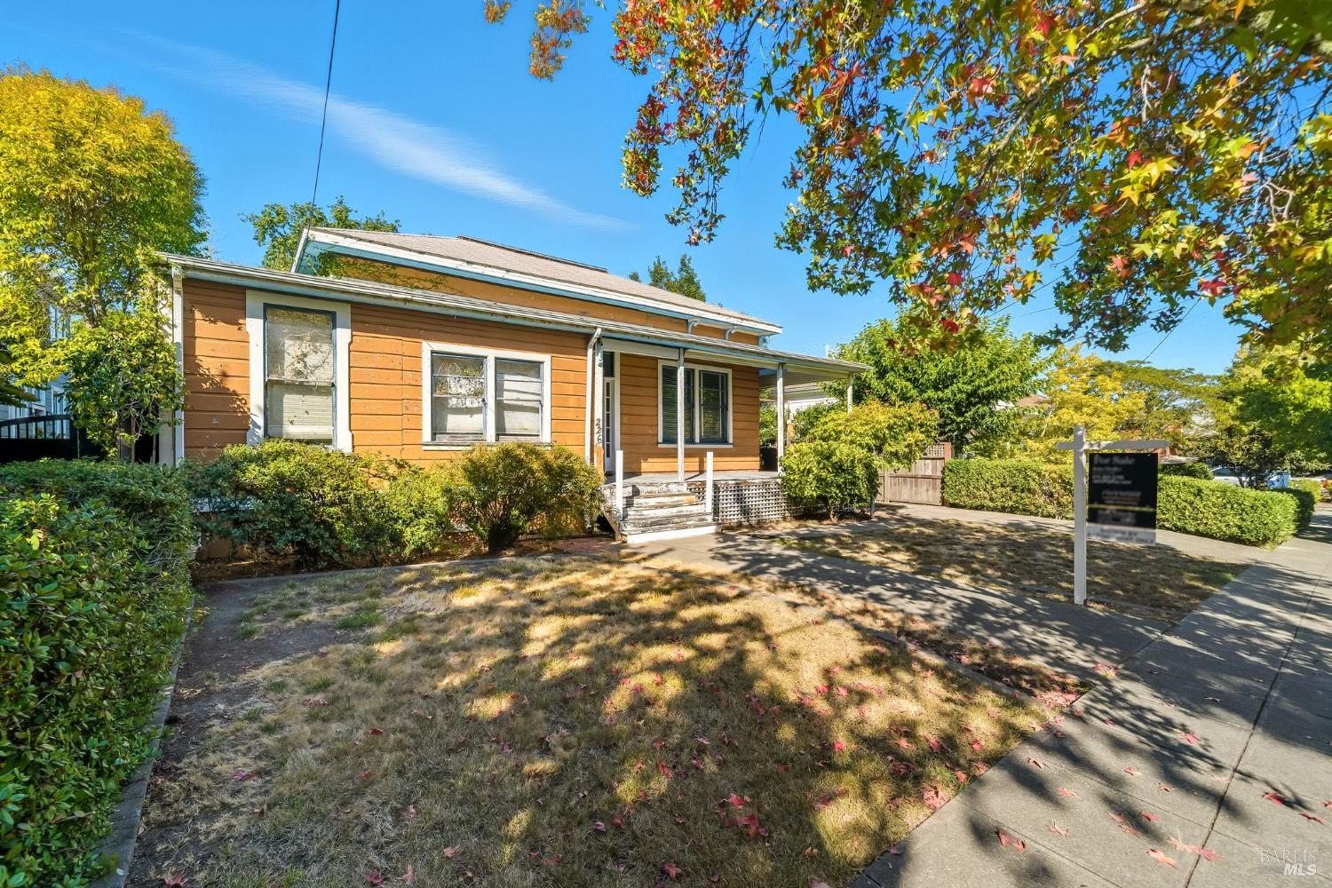 226 Bayview Street San Rafael, CA 94901 - Photo 51 of 56 a front view of a house with a yard
