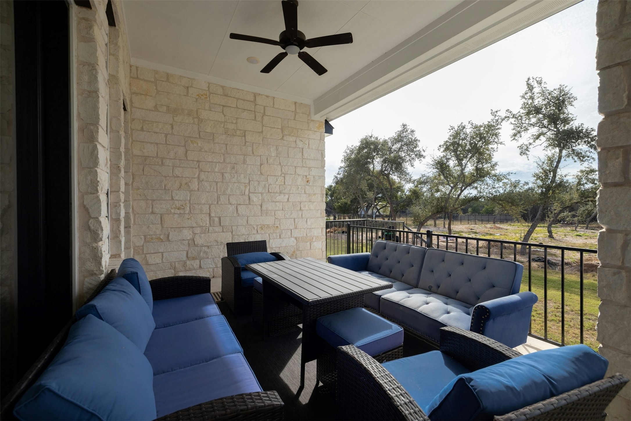 172 Shady Hl Loop Liberty Hill, TX 78642 - Photo 25 of 30 a balcony with furniture