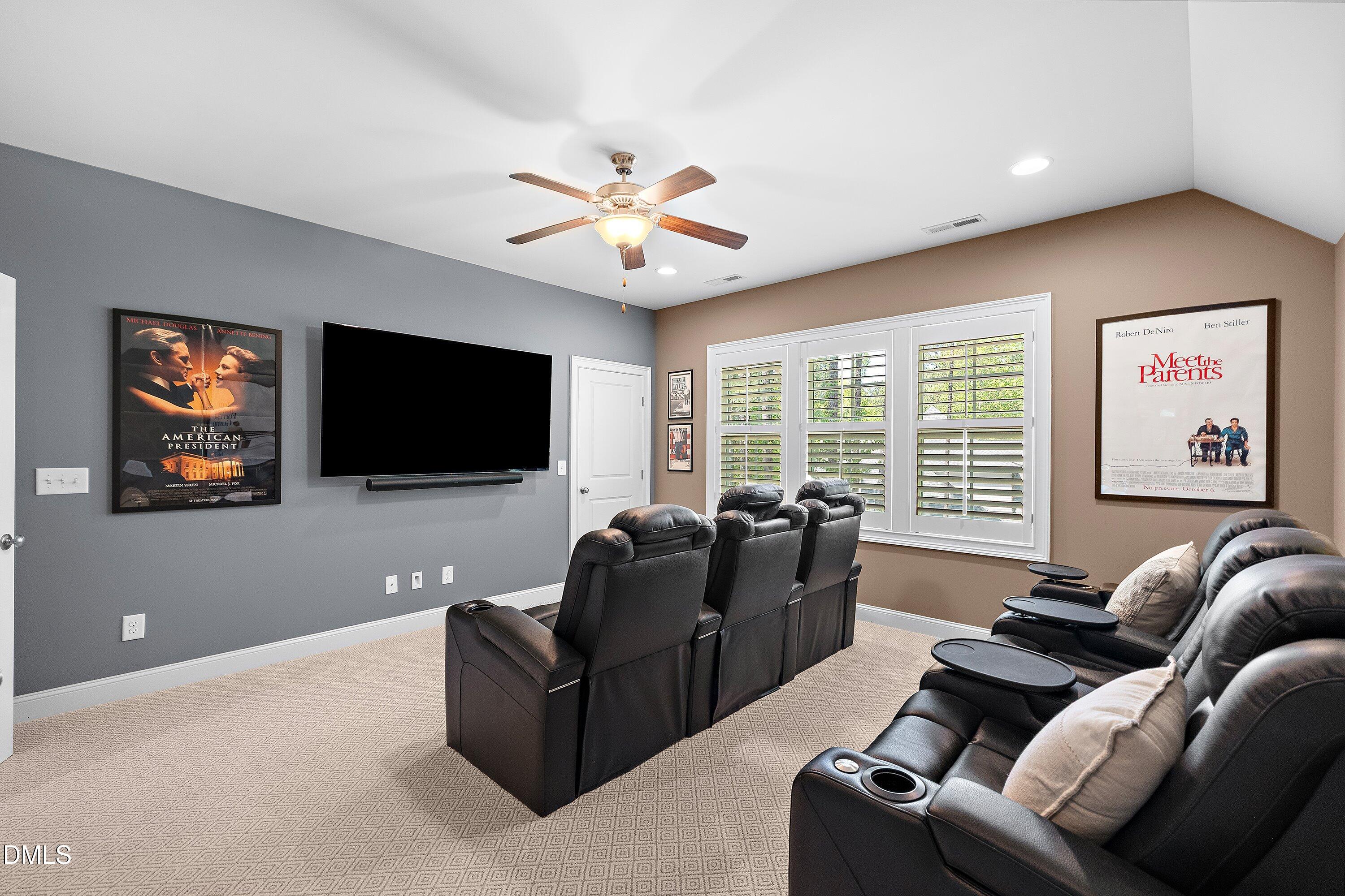 1536 Rock Dove Way Raleigh, NC 27614 - Photo 79 of 100 a living room with furniture and a flat screen tv