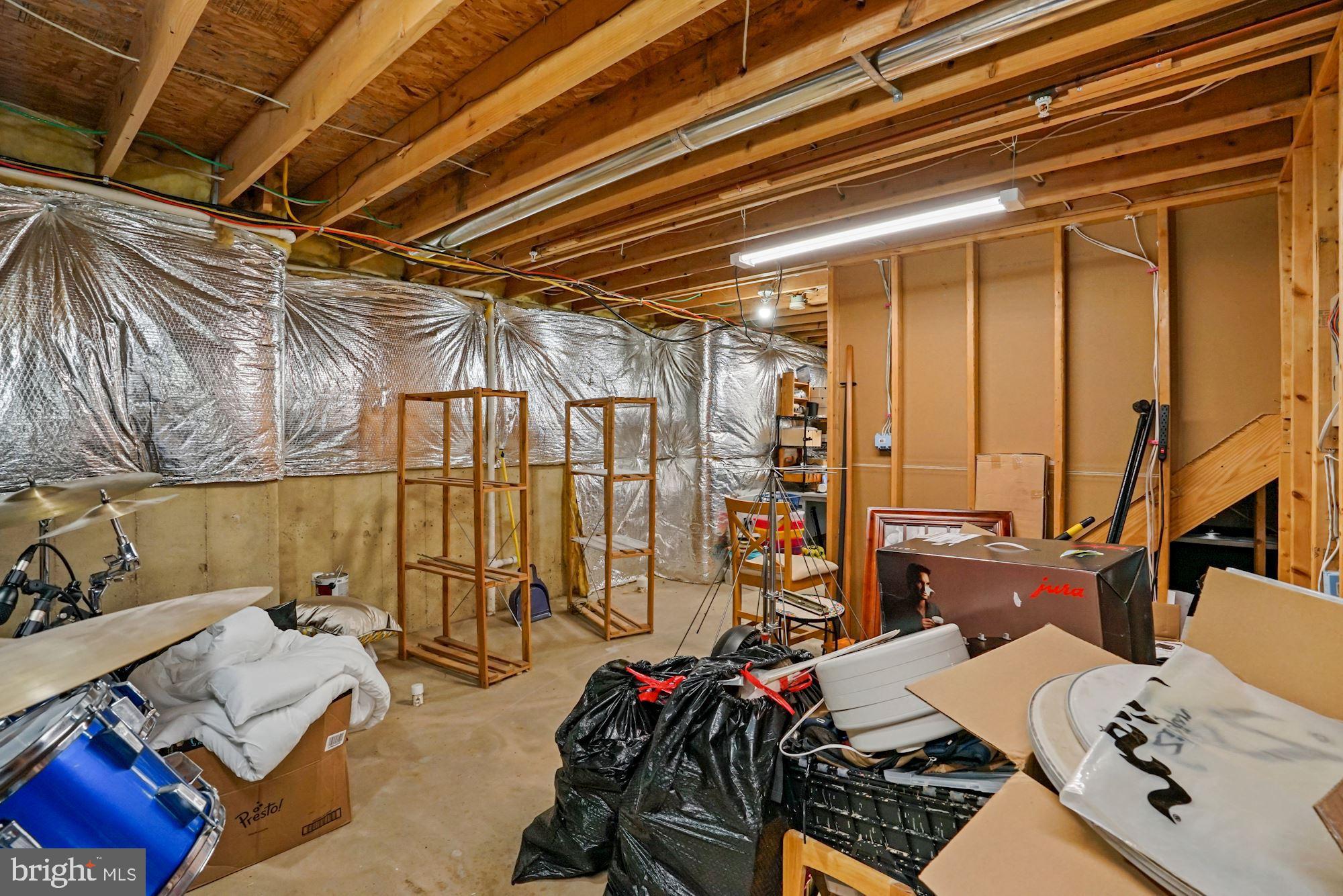 629 River Bend Road Fort Washington, MD 20744 - Photo 34 of 43 Unfinished basement has loads of potential