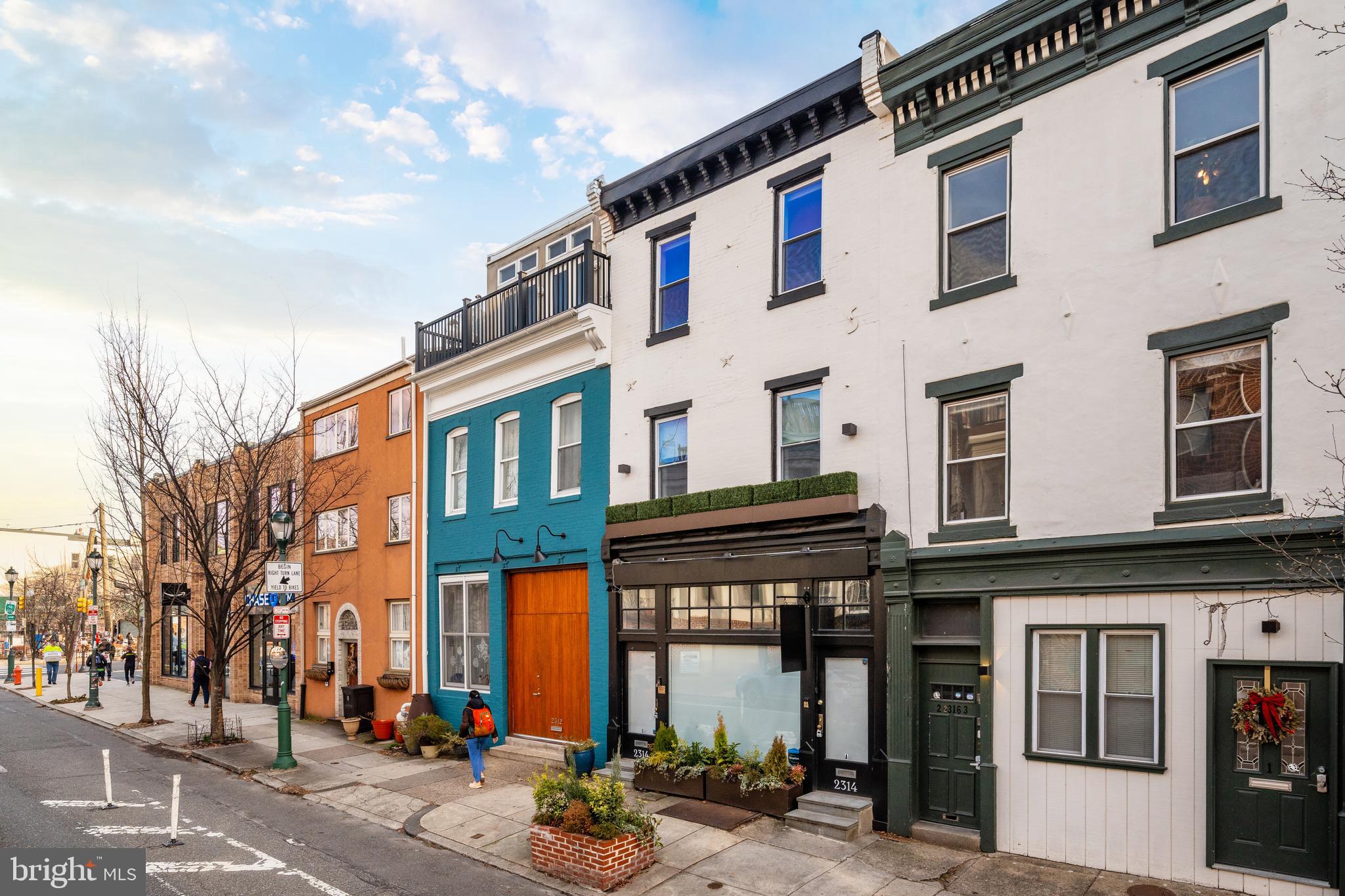 2314 South Street Philadelphia, PA 19146 - Photo 5 of 83 a front view of a building with street view