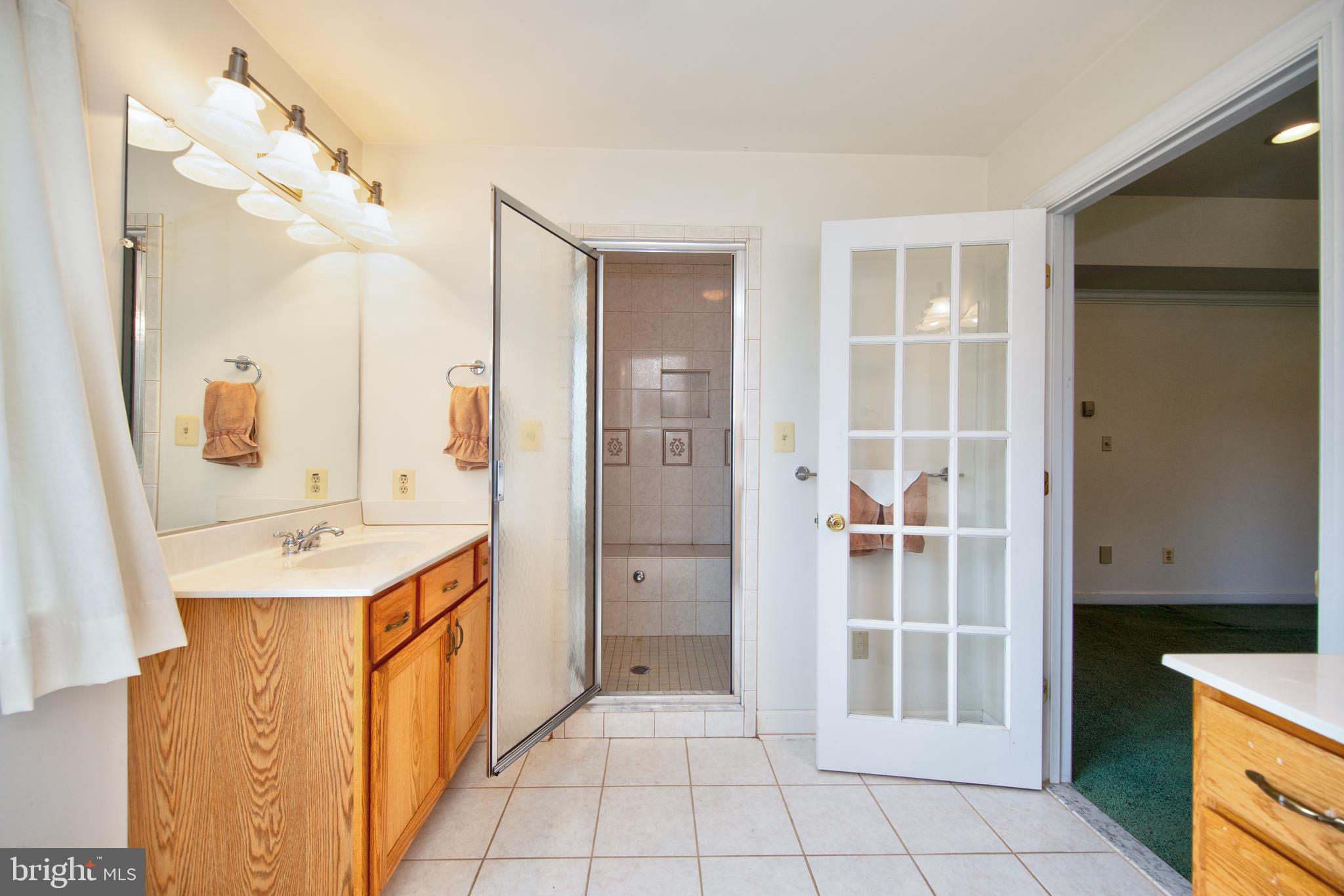5049 Fawn Grove Road Pylesville, MD 21132 - Photo 22 of 44 Master Bath with Steam Shower