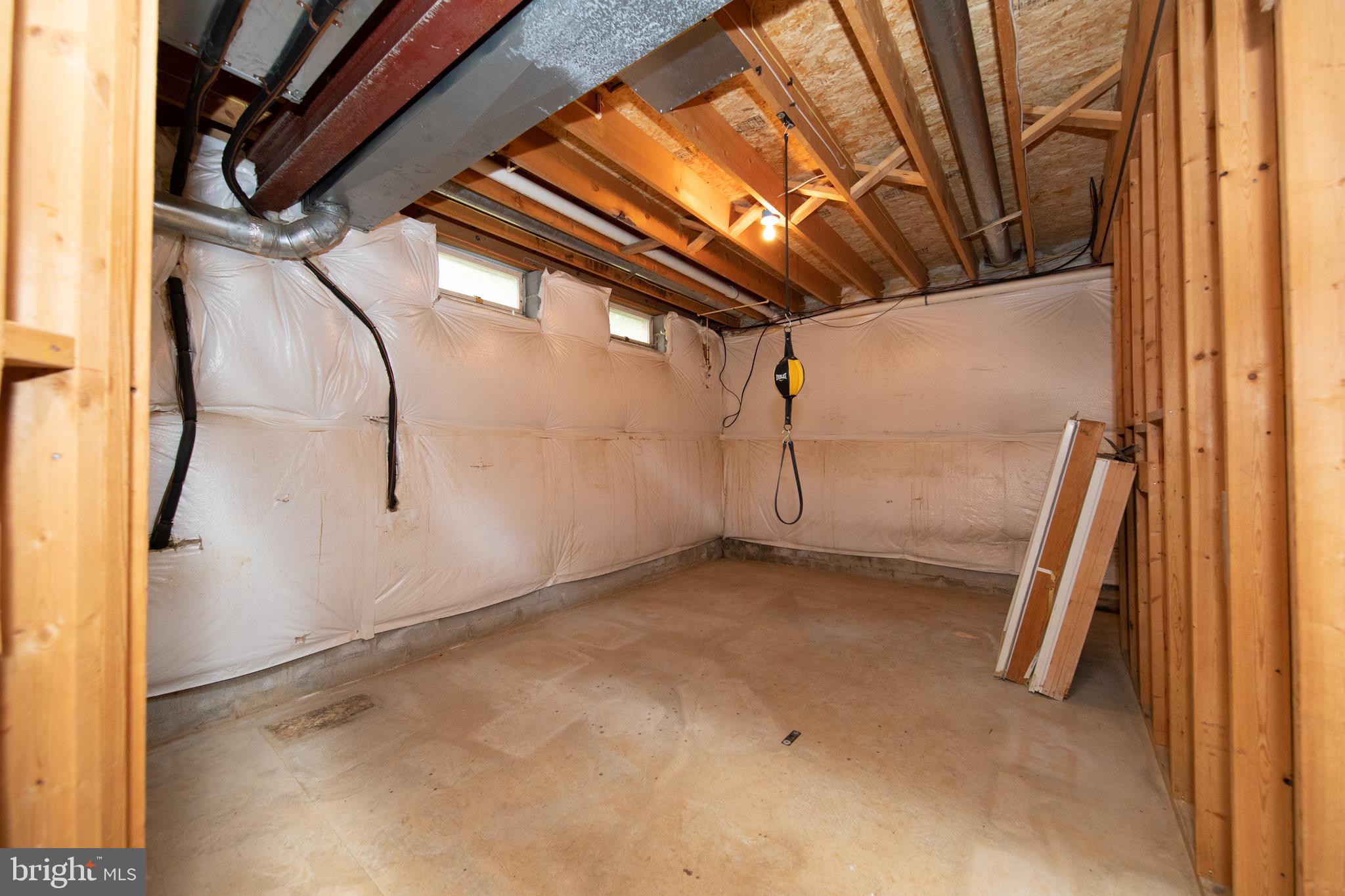 5049 Fawn Grove Road Pylesville, MD 21132 - Photo 39 of 44 Big Framed basement w/ flat double door walk out