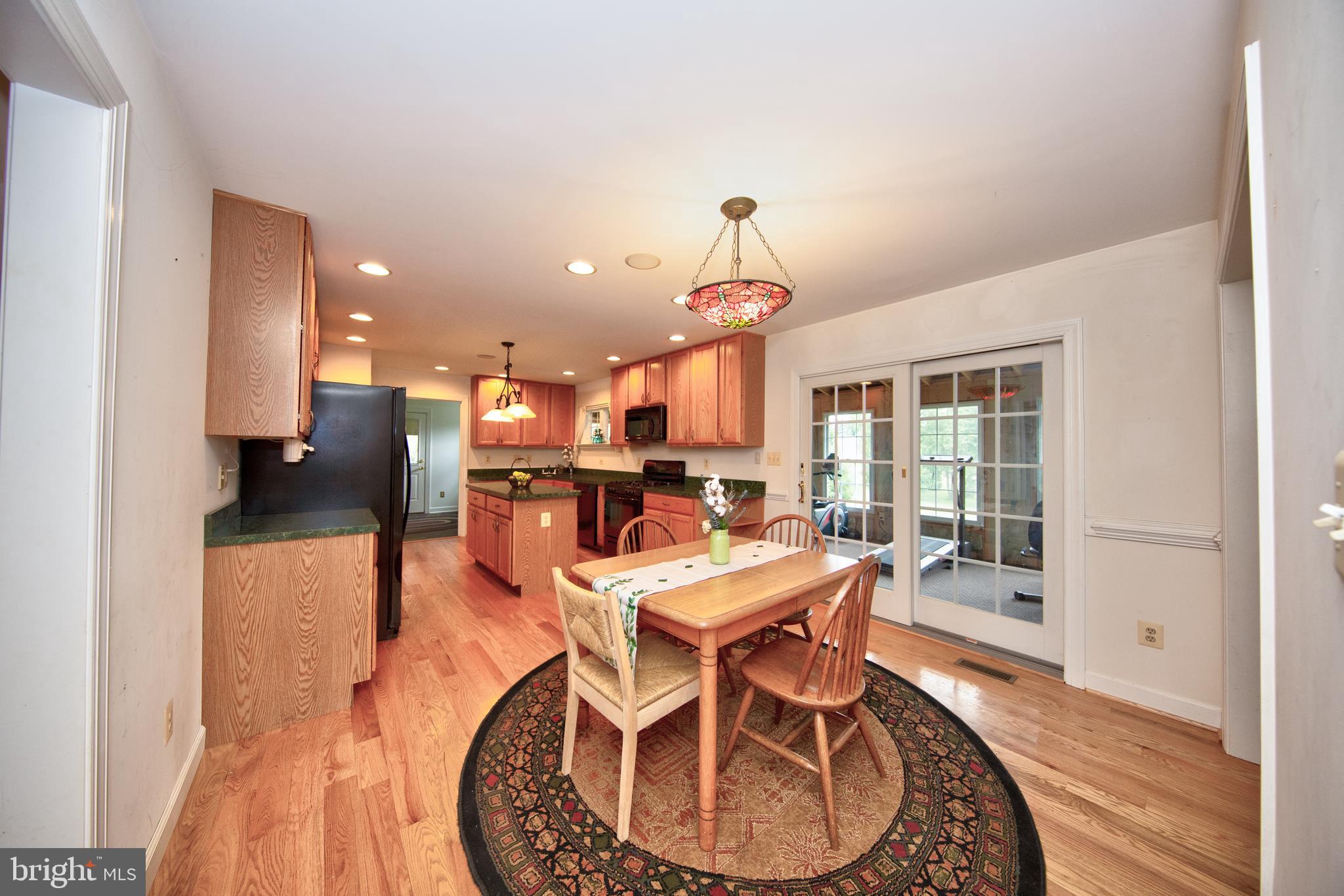 5049 Fawn Grove Road Pylesville, MD 21132 - Photo 10 of 44 Kitchen...French doors to Sun Room