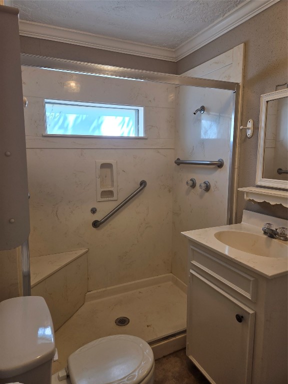 417 West Lewis Street Conroe, TX 77301 - Photo 6 of 11 a bathroom with a sink a toilet and shower