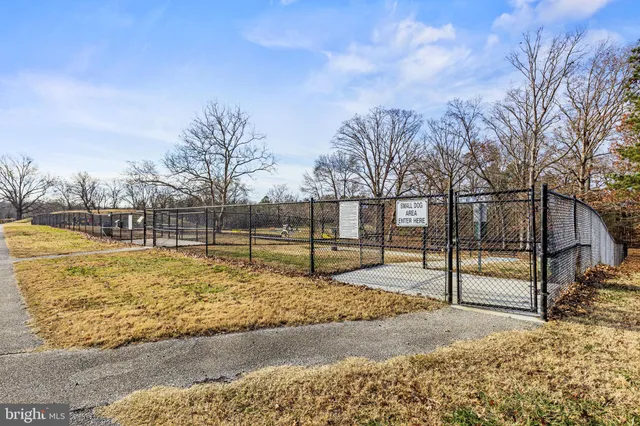 a view of swimming pool and trees in the background