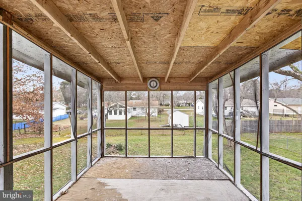 a view of a porch