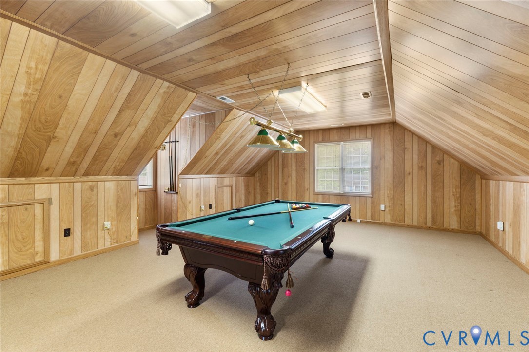 3140 Archdale Road Richmond, VA 23235 - Photo 40 of 48 Bonus space above detached garage - pool table to