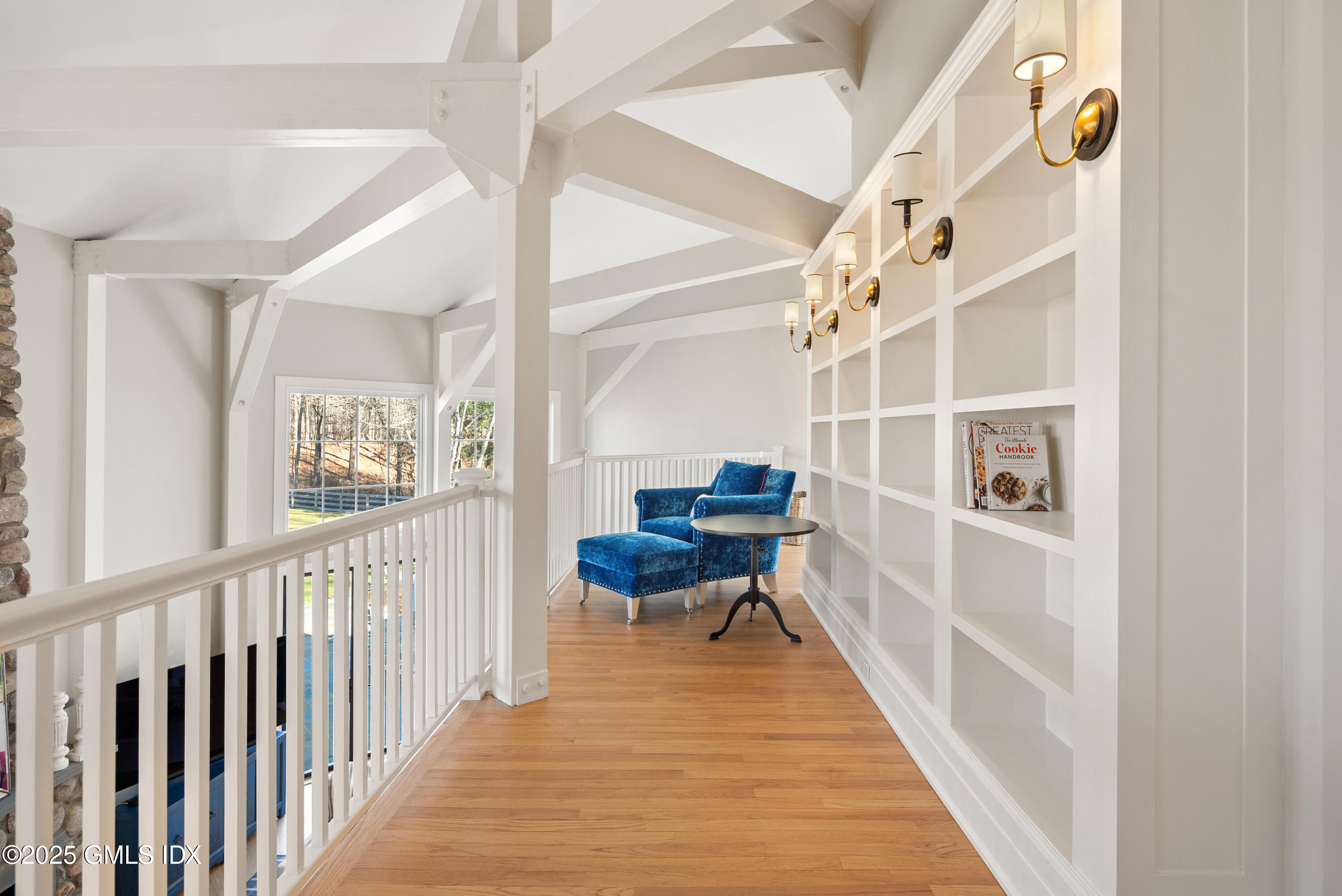 70 Sumner Road Greenwich, CT 06831 - Photo 36 of 57 a view of a hallway with seating area