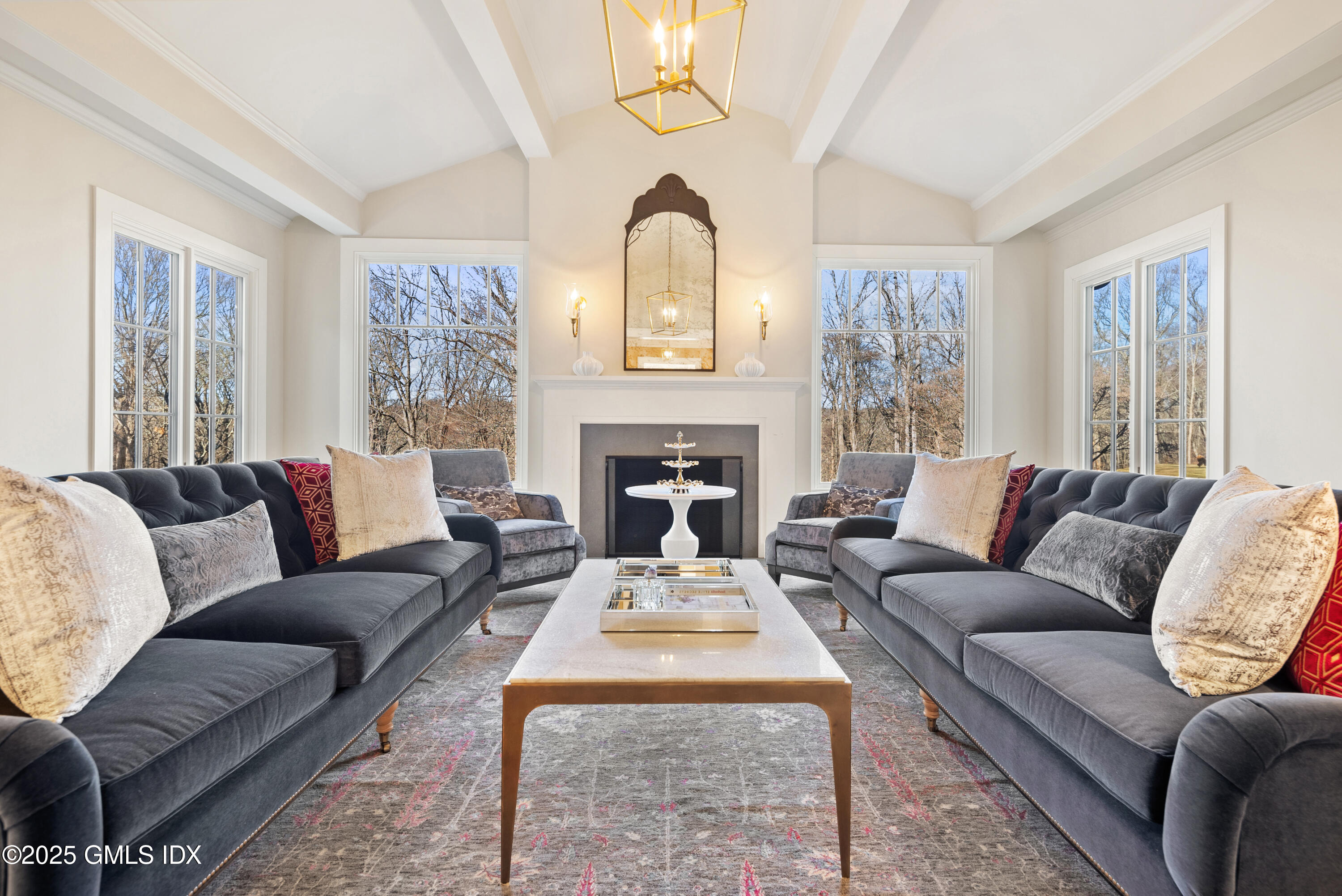 70 Sumner Road Greenwich, CT 06831 - Photo 10 of 57 a living room with furniture fireplace and window