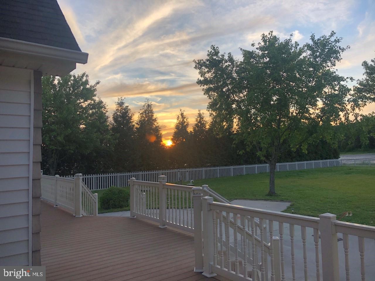 14515 Trap Pond Road Laurel, DE 19956 - Photo 11 of 47 Sunset from the deck